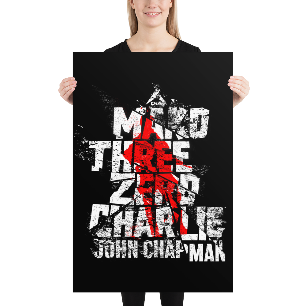 DIA Mako Three Zero Charlie Poster