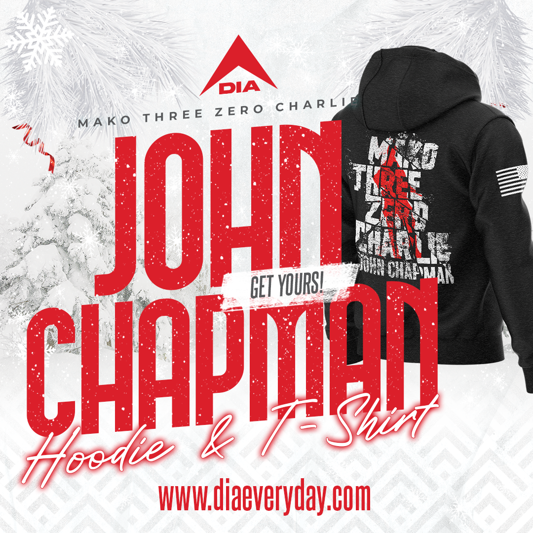DIA Military Legends: John Chapman Mako Three Zero Charlie Hoodie
